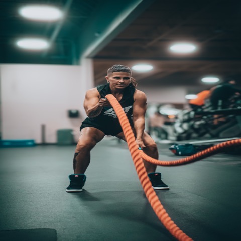 Fitness content creator